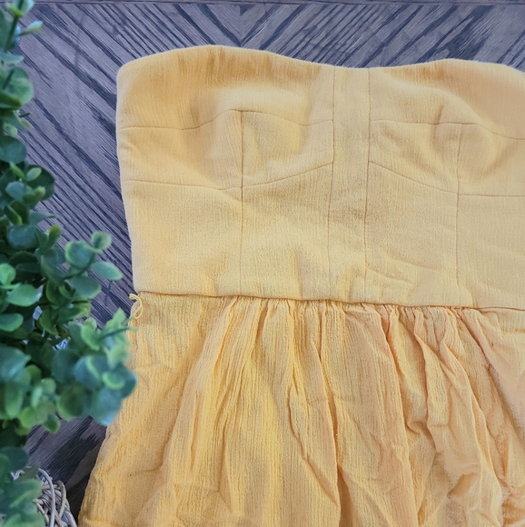 Yellow Summer Dress. M - Picture 2 of 4